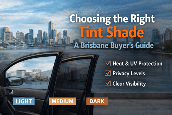 Choosing the Right Tint Shade A Brisbane Buyers Guide