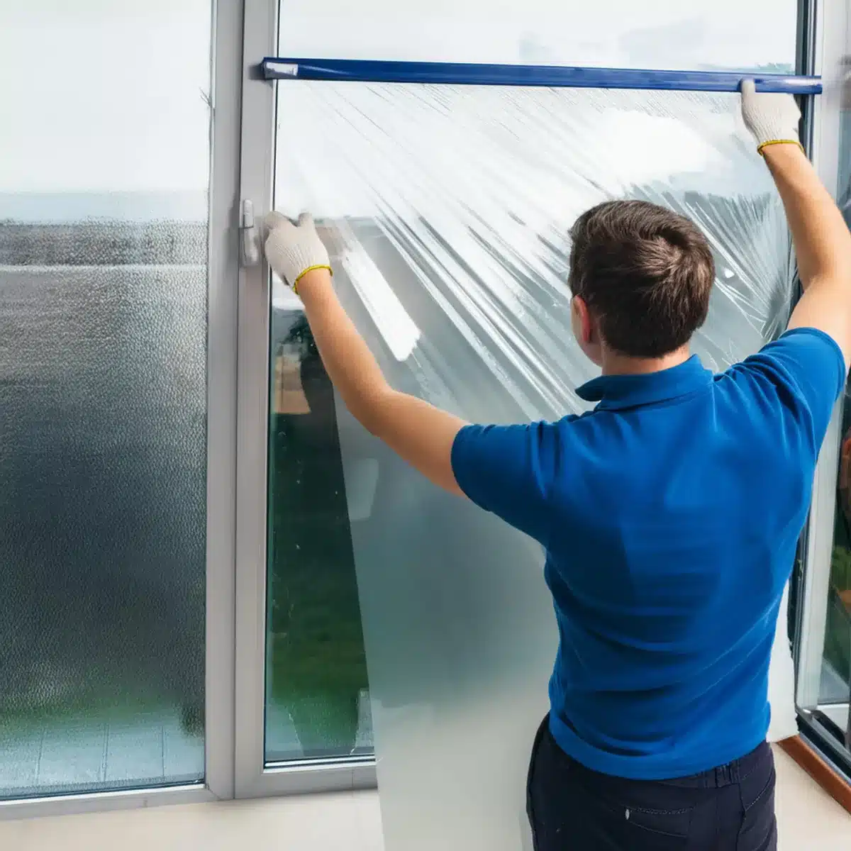 installing-frosted-window-film-on-large-windows-