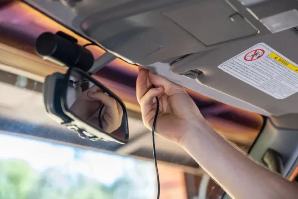 Dash camera intallation