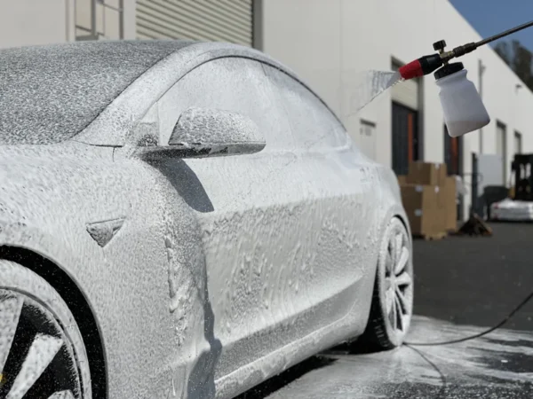 Cleaning a Tesla with paint protection
