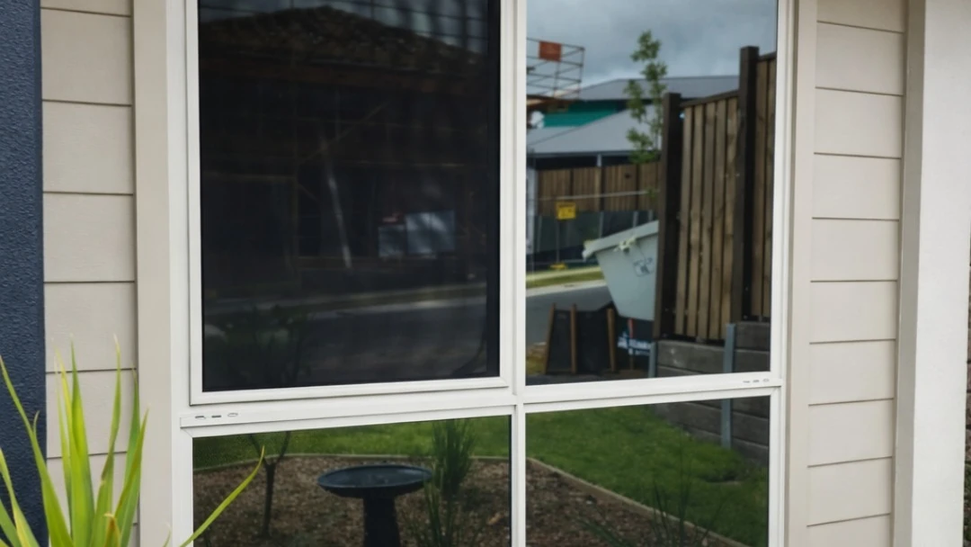Home window tinting in Brisbane with privacy film and heat reduction window tint installed by Glass Tinting Solutions
